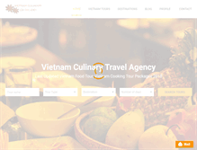 Tablet Screenshot of culinaryvietnam.com